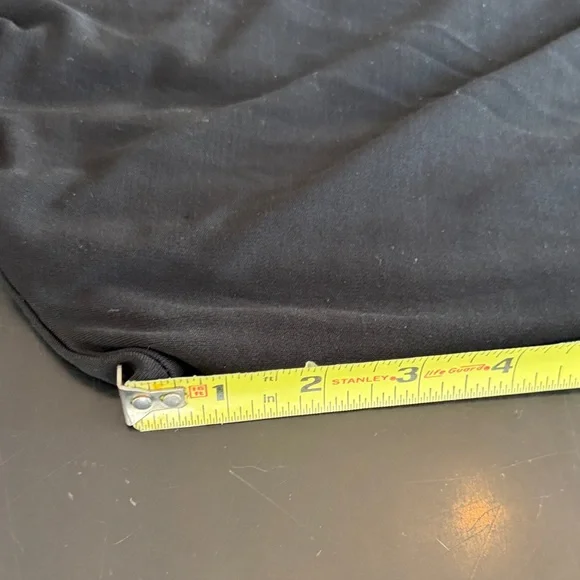 Eileen Fisher Black Cropped Silk Pants Pockets Size Large - Picture 8 of 9